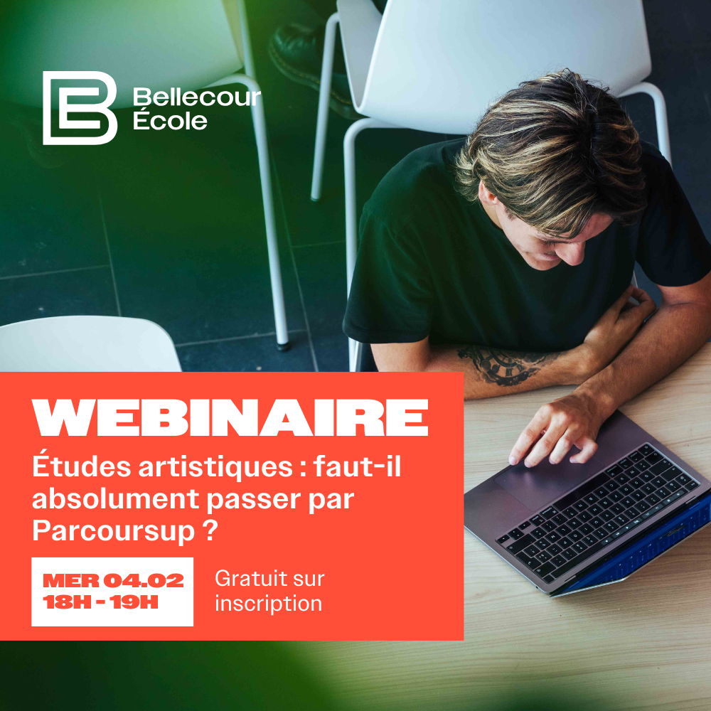 Webinaire : Études artistiques : faut-il absolument passer par Parcoursup pour intégrer une école d’art ?