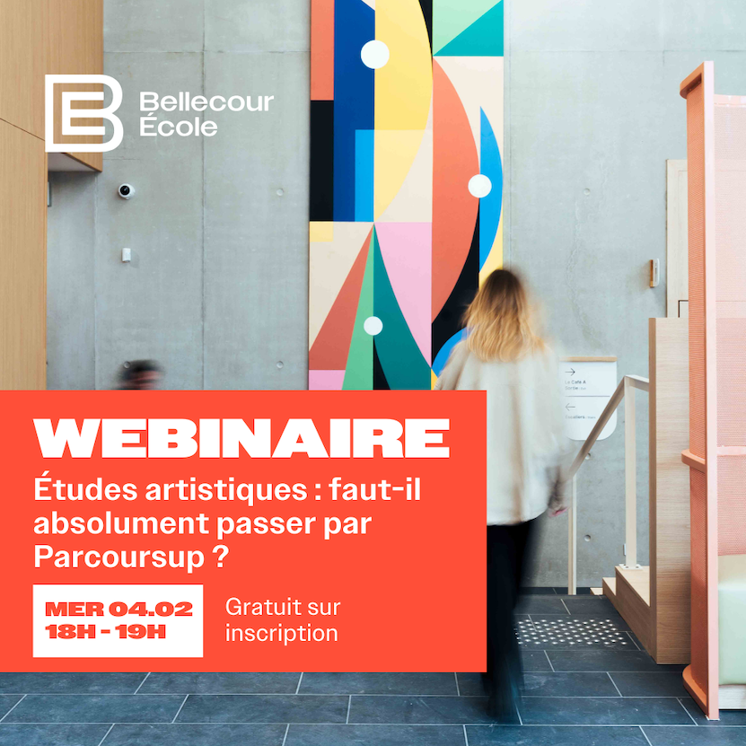 Webinaire : Études artistiques : faut-il absolument passer par Parcoursup pour intégrer une école d’art ?