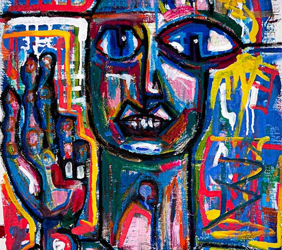 Peinture réalisée par Edgar Burtin