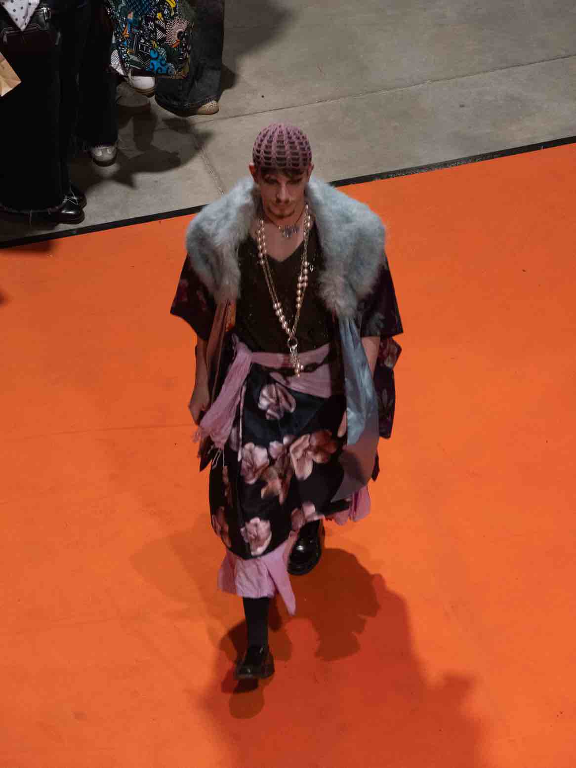 Étudiantes du Bachelor Design de Mode de Bellecour École présentant leur mini-collection inspirée des Rencontres d'Arles au Marché de la Mode Vintage 2026 à La Sucrière